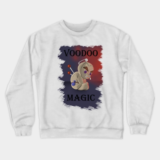 Voodoo magic. Crewneck Sweatshirt by Maximuselektro